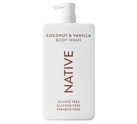 Native Gel de Ducha & Gel de Baño para Mujeres & Hombres - Libre de Sulfatos & Colorantes - Jabón Corporal con Aroma a Coco & Vainilla - Limpieza Suave con Ingredientes de Origen Vegetal (1000 ml)