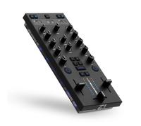 Native Instruments Traktor Z1 - Mezcladora y controlador de DJ compacto | Traktor Pro 4, tarjeta de sonido 24-bit/96 kHz, controles Stems/EQ, 3 pantallas OLED, interfaz de audio, Mixer FX