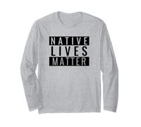 Native Lives Matter (Declaración Patriota) Manga Larga
