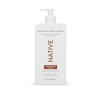 Native Loción Corporal Hombres & Mujeres - Sin Siliconas & Colorantes - Loción de Manos + Hidratante Corporal con Aroma a Coco & Vainilla para Piel Seca - Con Manteca de Karité & Glicerina (487 ml)