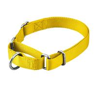 Native Pup Collar Martingale para perro, ajustable para mascotas pequeñas, medianas y grandes, accesorios para cachorros, bonitos colores para macho, mujer, niño, niña, cachorro (mediano, amarillo