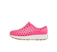 Native Shoes Tenis unisex Robbie sin cordones para niños, Rosa Hollywood/Blanco Shell/Mash Speckle, 33 EU