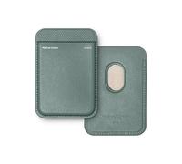 Native Union - Billetera (Re) Classic | Magnética - MagSafe - Tarjetero iPhone Air, 17, 16, 15- Almacena 3 Tarjetas - Materiales Reciclados (Verde Pizarra)