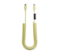 Native Union, Cable USB-C a USB-C 60W espiralado 2.4m serie POP de carga rápida