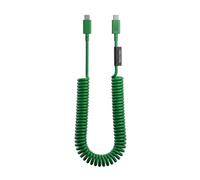 Native Union, Cable USB-C a USB-C 60W espiralado 2.4m serie POP de carga rápida
