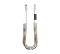 Native Union, Cable USB-C a USB-C 60W espiralado 2.4m serie POP de carga rápida