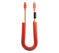Native Union, Cable USB-C a USB-C 60W espiralado 2.4m serie POP de carga rápida