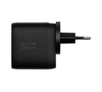 NATIVE UNION Cargador rápido con suministro de energía GaN de 67 W, Negro