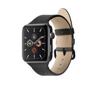 Native Union - Correa (Re)Classic para Apple Watch 38/40/41mm - Materiales de origen vegetal - Hardware de acero inoxidable con respaldo suave - Compatible con Apple Watch Series 1-9, SE y SE 2(Negro)