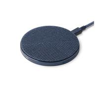 Native Union Drop Cargador Inalámbrico - [Qi Certified] 10W Pad Antideslizante de Carga Rápida para Dispositivos Inalámbricos - Compatible con iPhone 12/12 Pro/12 Pro Max/12 mini/11/11 Pro(Indigo)