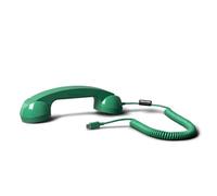 Native Union Pop Phone - Auricular de Teléfono Retro con Micrófono y Altavoz, USB-C para iPhone, iPad, Portátil, Tableta, S25, Flip 7, Fold 7 - Trabajo Híbrido, Llamadas, Videoconferencias (Pino)