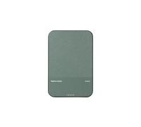 Native Union (Re) Classic Power Bank | Magnético - Qi2 MagSafe Compatible 5000mAh 15W Cargador Portátil - Cable USB-C Incluido - Compatible con iPhone 16, 16 Pro, 16 Pro MAX y Más (Verde Pizarra)