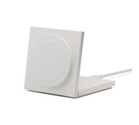 Native Union Rise - Cargador inalámbrico magnético - Certificado Qi2 y MagSafe - Almohadilla de carga plegable para iPhone 16/15/14/13 y otros dispositivos Qi -Carga rápida hasta 15W (Piedra de arena)