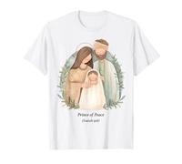 Natividad Boho Príncipe de la Paz Navidad Camiseta