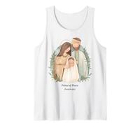 Natividad Boho Príncipe de la Paz Navidad Camiseta sin Mangas