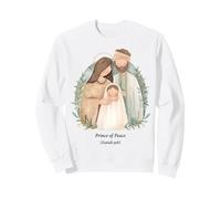 Natividad Boho Príncipe de la Paz Navidad Sudadera