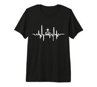 Natividad Latido del Corazón Fe Cristiana Navidad Jesús Camiseta Premium