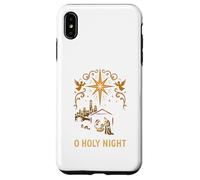 Natividad O Noche Santa Vintage Adulto Fe Cristiana Fiesta Carcasa para iPhone XS MAX