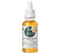 Nativilis Aceite Triple Virgen Selva Amazónica ANDIROBA BACURI PRACAXI Enriquecido con 03 Aceites Vegetales, Concentrado, Eficacia Activa, Tratamiento, Prevención Celulitis - Copaiba