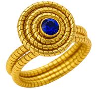 Nativilis hecho a mano con hierba dorada (Capim Dourado) - Joyería de fibra vegetal natural - Ligero y sostenible - Jalapão Brasil (anillo-102, talla única)