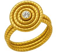 Nativilis hecho a mano con hierba dorada (Capim Dourado) - Joyería de fibra vegetal natural - Ligero y sostenible - Jalapão Brasil (anillo-101, talla única)