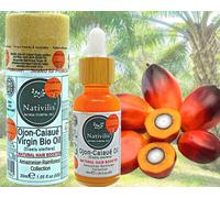 Nativilis Ojon Oil Caiaue Elaeis oleifera NATURAL HAIR SKIN BOOSTER Aceite virgen revitaliza los folículos dañados Ayuda a aumentar el volumen y evita el encrespamiento. Se mezcla bien con Copaiba