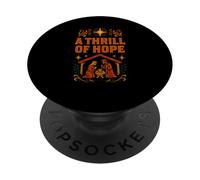 Nativity A Thrill of Hope Vintage Mujer Christian Faith PopSockets PopGrip Adhesivo