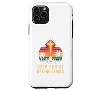 Nativity Keep Christ in Christmas, Vintage, para Hombre, Jesús Faith Carcasa para iPhone 11 Pro
