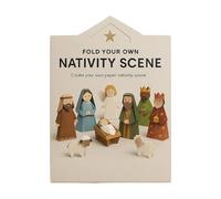 Nativity Scene - Fun Handmade Desk Decor,Christmas Nativity Scene Set,for Kids Adults Family Party Holid Crafts for Kids Inspire Thoay Birthday Home Office School Desktop