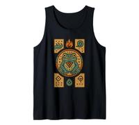 NATIVO AMERICANO ESTILO RANA ART el sapo Desierto mexicano nativo Camiseta sin Mangas