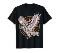 Nativo Americano Indios Halcón Cola Roja & Sol Naturaleza Camiseta