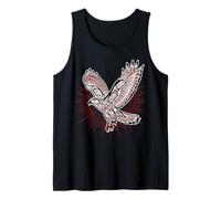 Nativo Americano Indios Halcón Cola Roja & Sol Naturaleza Camiseta sin Mangas