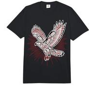 Nativo Americano Indios Halcón Cola Roja & Sol Naturaleza Comfort Colors Adult Heavyweight T-Shirt