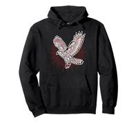 Nativo Americano Indios Halcón Cola Roja & Sol Naturaleza Sudadera con Capucha