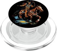 Nativo Americano Jefe Caballero Indio Guerrero Cherokee PopSockets PopGrip para MagSafe