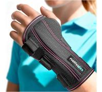 NativoDex Muñequera Ortopédica para Túnel Carpiano y Tendinitis - Muñequera Ajustable Deportiva para Soporte de Muñeca, Esguince, Metacarpiana y Uso Diario, Izquierda