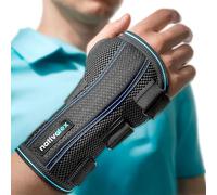 NativoDex Muñequera Ortopédica para Túnel Carpiano y Tendinitis - Muñequera Ajustable Deportiva para Soporte de Muñeca, Esguince, Metacarpiana y Uso Diario, Derecha