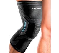 NativoDex Rodillera Estabilizadora de Sujeción Menisco y Ligamento - Rodillera Antideslizante de Compresión para Hombre y Mujer