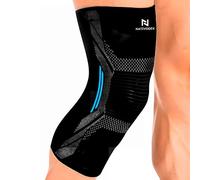 NativoDex Rodillera Estabilizadora de Sujeción Menisco y Ligamento - Rodillera Antideslizante de Compresión para Hombre y Mujer