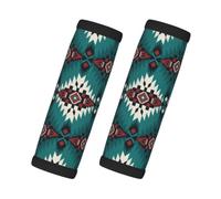 Nativos americanos del suroeste, indígenas aztecas y navajos, 2 piezas de fundas para asas de equipaje, cubiertas suaves y cómodas para asas de equipaje. Etiqueta para equipaje.