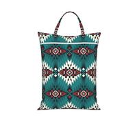Nativos americanos del suroeste, indígenas aztecas y navajos,Bolsa de viaje para ropa sucia, bolsa plegable para ropa sucia