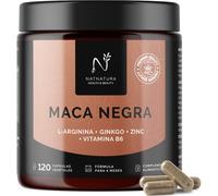 Natnatura Maca Negra Pura 120 cápsulas