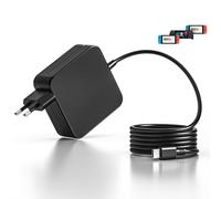 NATNO 65W Tipo C Cargador para Nintendo Switch 2&1/OLED/Lite/Pro Controller/Steam Deck/ROG Ally/IPhone 17/Galaxy/Tableta y Ordenador portátil,Base para televisor 4K,Carga rápida PD,Cable USBC de 1,8 m