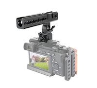 NATO Top Handle,NICEYRIG Mango Superior de NATO de liberación rápida con Abrazadera de Barra de 15 mm y Zapata fría para Sony A6500 Cage/cámara DSLR/Plataforma de cámara de videocámara