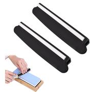 NATOSU Juego de 2 ayudas para afilar Cuchillos, afilador de Cuchillos Manual, Soporte en ángulo, Ayuda para afilar Piedra de afilar, para afilar Piedras de afilar para Principiantes