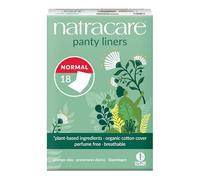 Natracare 75189 - Protectores diarios, empaquetados individualmente biológico normal, 18 piezas