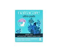Natracare Almohadillas Ultra Largas Con Alas, 10 Piezas