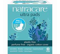 Natracare Natural Ultra Pads Super con alas x 12-12 unidades