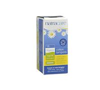Natracare Tampones aplicadores con aplicador de cartón biodegradable, algodón orgánico certificado, absorción regular, paquete de 16 x 1, sin toxinas, sin plástico