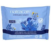 Natracare - Toallitas Higiene Íntima Femenina Natracare 12 uds